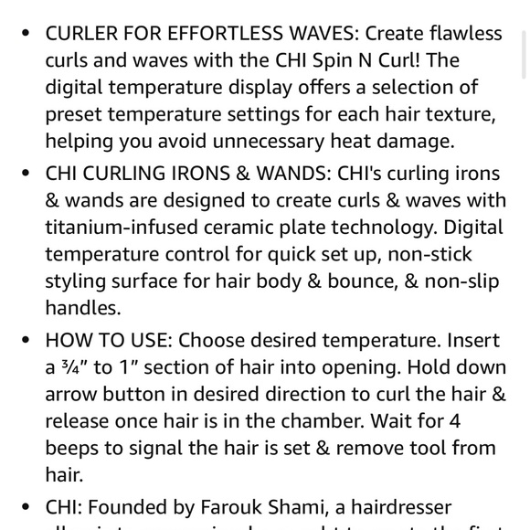 Chi Curl & Spin - Picture 4 of 4